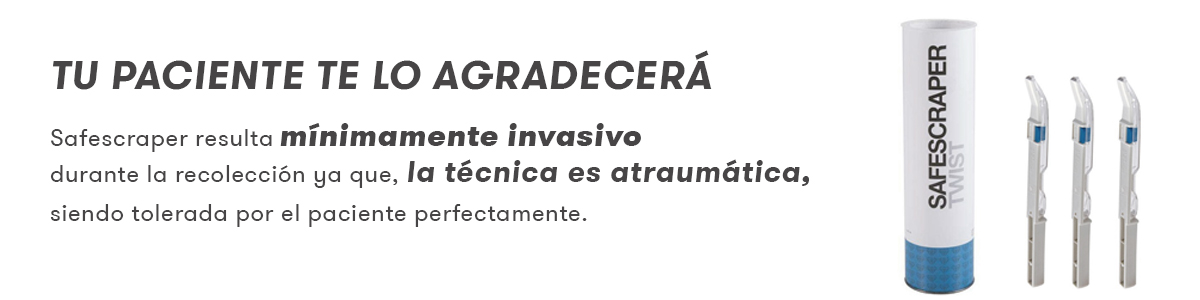 Safescraper es mínimamente invasivo