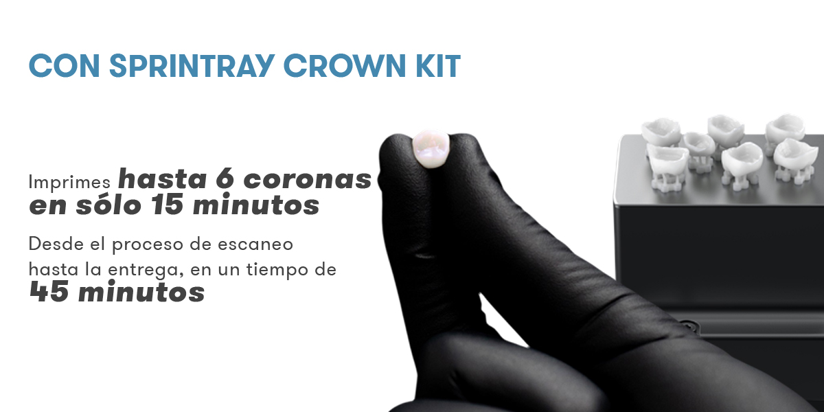 SprintRay Crown Kit para impresión de coronas