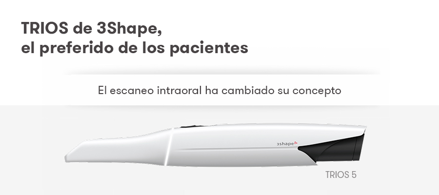 O TRIOS da 3Shape é o scanner intra-oral ideal para o planeamento protético.