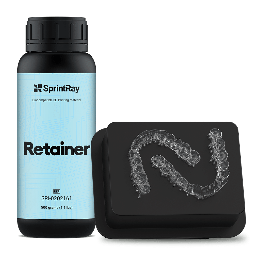 Resina SprintRay Retainer para retenedores