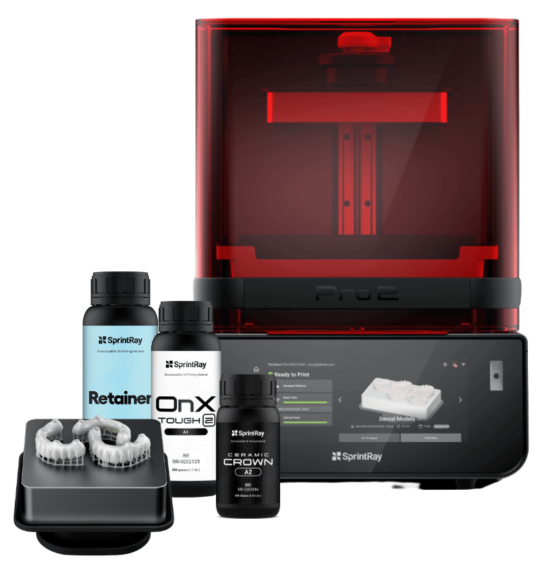 Resinas SprintRay e Impresora Pro2