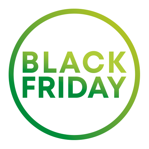 Logo Black Friday 2025 en Alpha-Bio Iberia