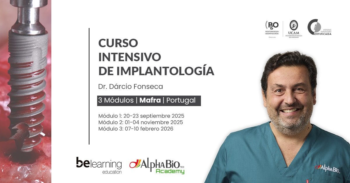 Curso Intensivo de Implantología en Portugal 2025-2026