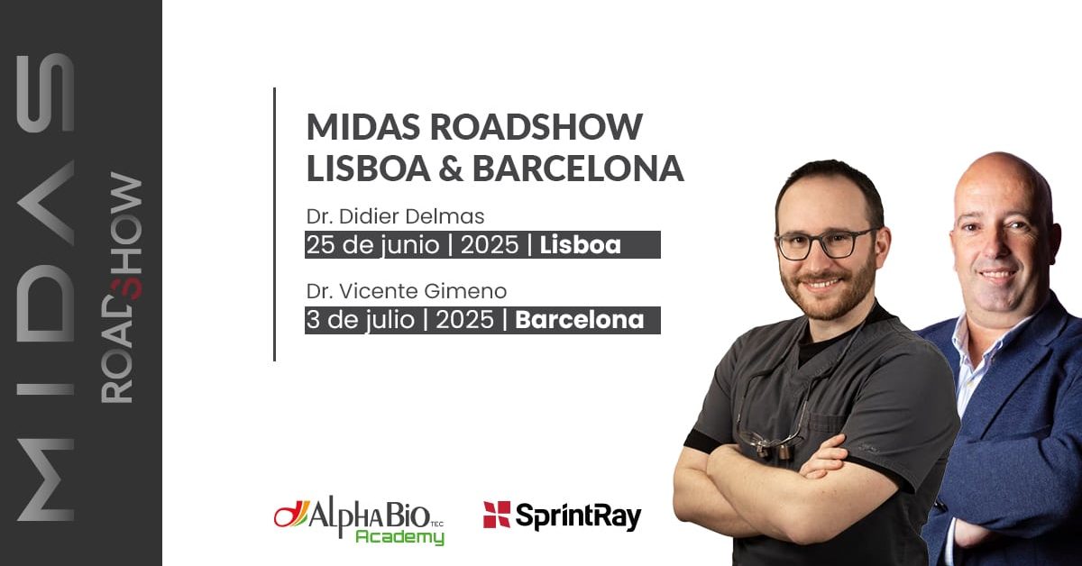 RoadShow SprintRay MIDAS evento en vivo en Lisboa y Barcelona destacada