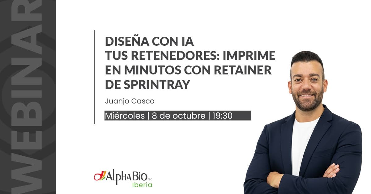 WEBINAR | Diseña con IA tus retenedores: imprime en minutos con Retainer de SprintRay destacada