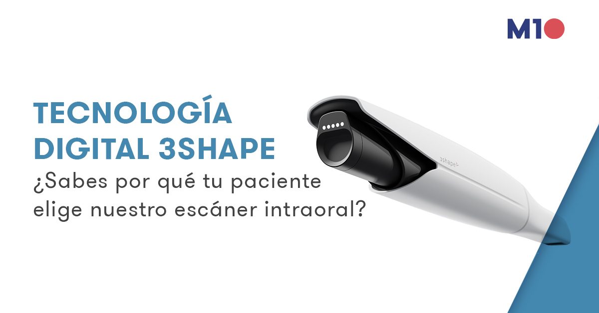 Tecnología digital 3shape y la experiencia de usuario con el escáner intraoral